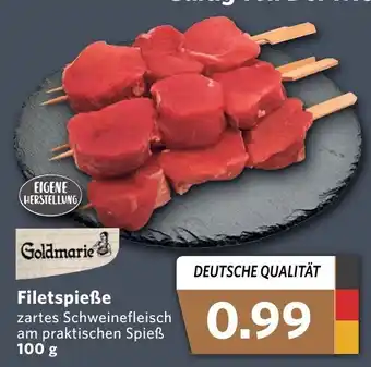 Combi Goldmarie Filetspieße 100g Angebot