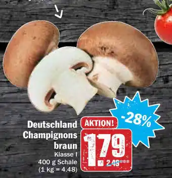 HIT Ullrich Deutschland Champignons braun 400g Angebot