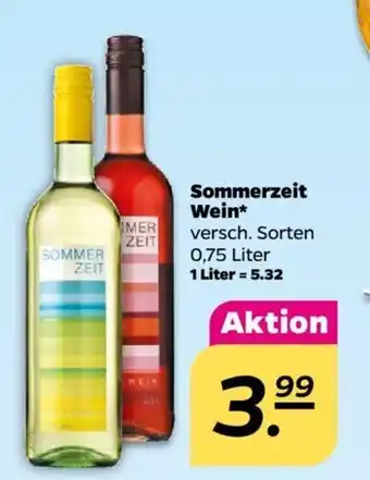 NETTO Sommerzeit Wein 750ml Angebot