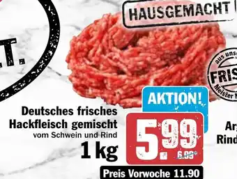 Hit Hackfleisch gemisct 1kg Angebot