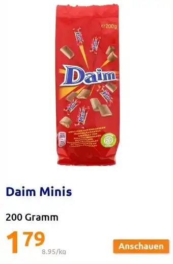 Action Daim Minis 200 Gramm Angebot