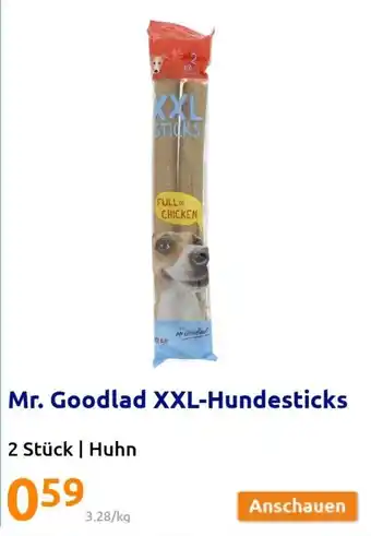 Action Mr. Goodlad XXL Hundesticks 2 Stück Angebot