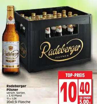 Edeka Radeberger 20*500ml Angebot