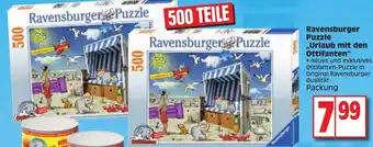 Edeka Ravensburger Puzzle Urlaub mit den Ottifanten Angebot