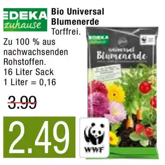 Marktkauf Edeka zuhause Bio Universal Blumenerde Angebot