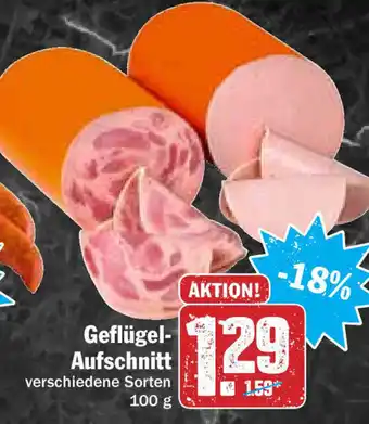 HIT Ullrich Geflügel Aufschnitt 100g Angebot