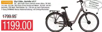 Marktkauf Prophete City E-Bike ,,Genießer e2.3" Angebot