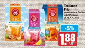 Hit Teekanne frio Angebot