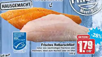 HIT Ullrich Frisches Rotbarschfilet 100g Angebot