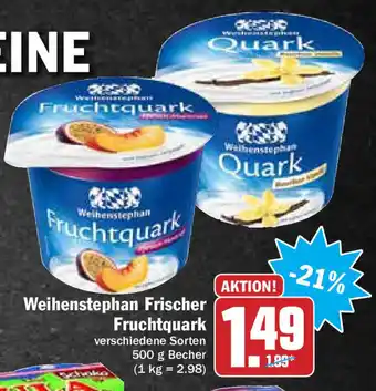 HIT Ullrich Weihenstephan Frischer Fruchtquark 500g Becher Angebot