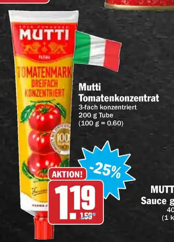 HIT Ullrich Mutti Tomatenkonzentrat 200g Angebot