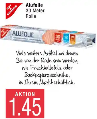 Marktkauf Gut & Günstig Alufolie Angebot