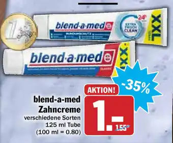 HIT Ullrich blend a med Zahncreme 125ml Tube Angebot