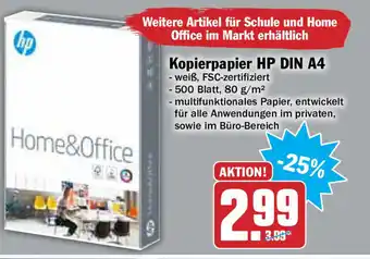 HIT Ullrich Kopierpapier HP DIN A4 Angebot