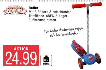 Marktkauf Spiderman Roller Angebot