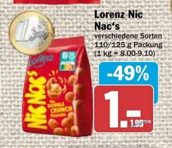 Hit Lorenz Nic Nac's 110/125g Angebot