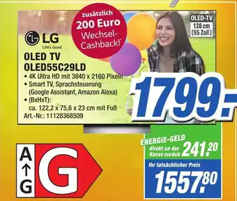 Expert Technomarkt LG OLED TV OLED55C29LD Angebot