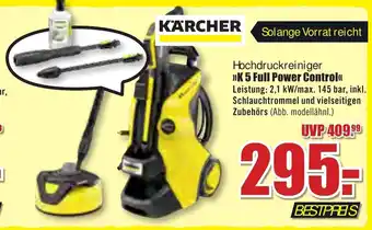 B1 Discount Baumarkt Karcher Hochdruckreiniger ,,K5 Full power Control " Angebot