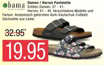 Marktkauf Bama Damen/Herren Pantolette Angebot