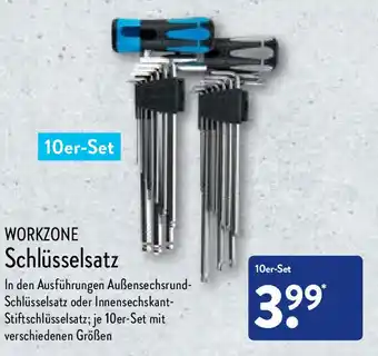 Aldi Nord Workzone Schlüsselsatz Angebot