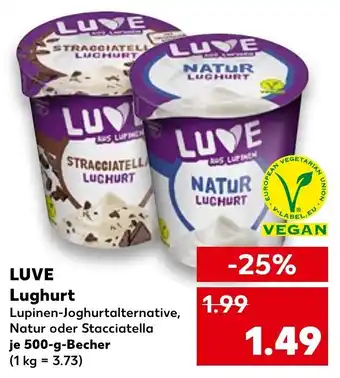 Kaufland Luve Lughurt 500 g Becher Angebot