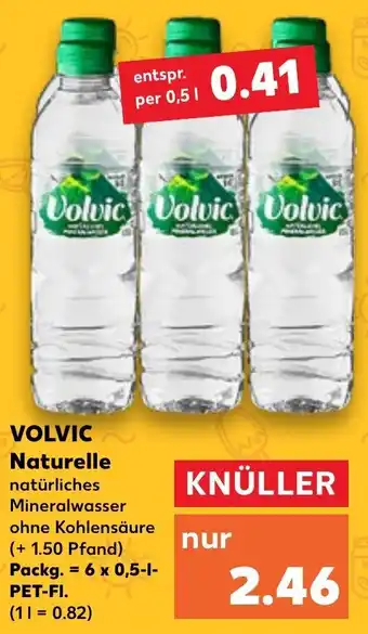 Kaufland Volvic Naturelle 6x0,5 L-PET-Fl. Angebot