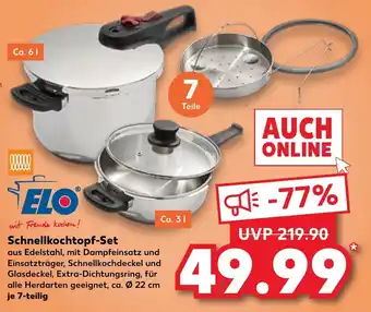 Kaufland Elo Schnellkochtopf Set Angebot