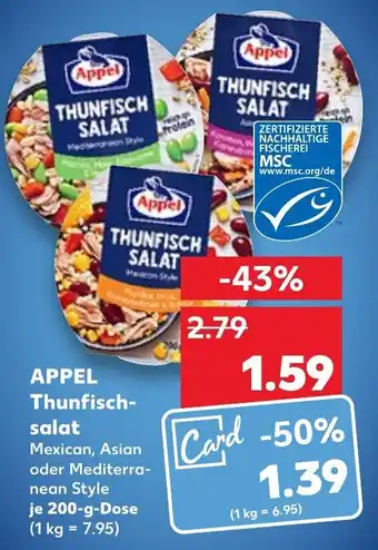 Kaufland Appel Thunfischsalat 200 g Dose Angebot