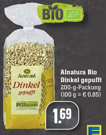 Edeka Alnatura Bio Dinkel gepufft 200g Angebot