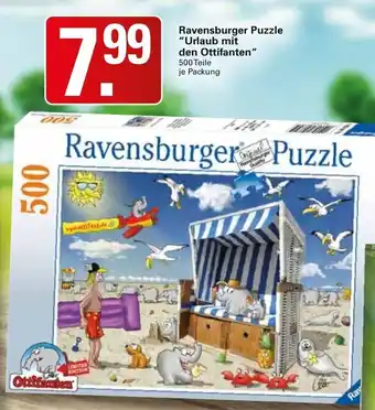 WEZ Ravensburger Puzzle "Urlaub mit den Ottifanten" 500 Teile Angebot