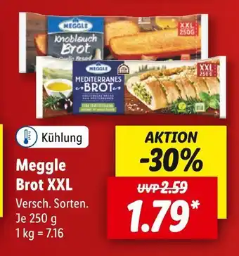 Lidl Meggle brot xxl Angebot