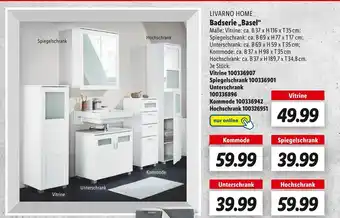 Lidl Livarno home badserie „basel“ Angebot