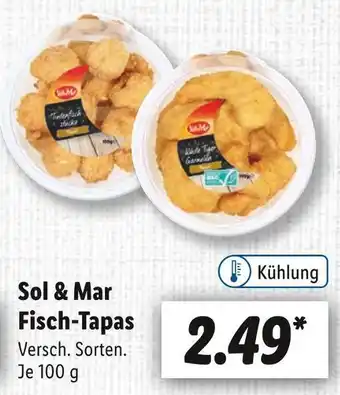 Lidl Sol & mar fisch-tapas Angebot