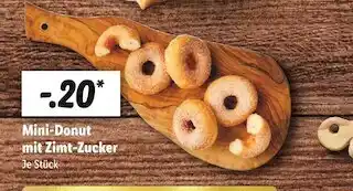 Lidl Mini-donut mit zimt-zucker Angebot