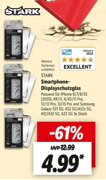 Lidl Stark smartphone-displayschutzglas Angebot