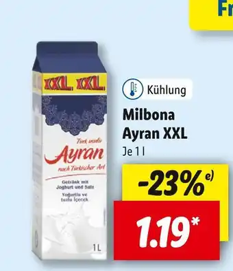 Lidl Milbona ayran xxl Angebot