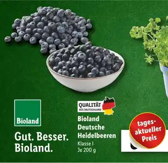 Lidl Bioland heidelbeeren Angebot