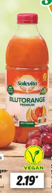 Lidl Solevita blutorangen-direktsaft Angebot