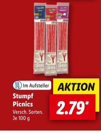 Lidl Stumpf picnics Angebot