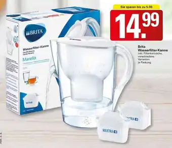 WEZ Brita Wasserfilter Kanne Angebot