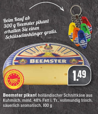 Edeka Beemster Pikant 100g Angebot