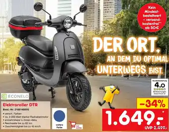 Netto Marken-Discount Econelo Elektroroller DTR Angebot