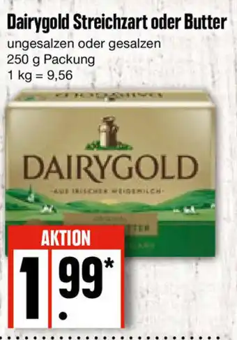 Edeka Dairygold Butter o. Streichzart 250g Angebot