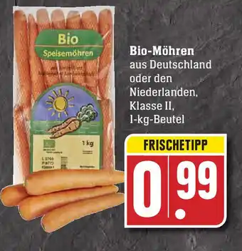 Edeka Bio Möhren 1kg Beutel Angebot