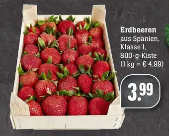 Edeka Erdbeeren 800g Angebot