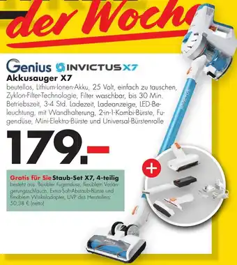 Handelshof Genius Invictus x7 Akkusauger X7 Angebot