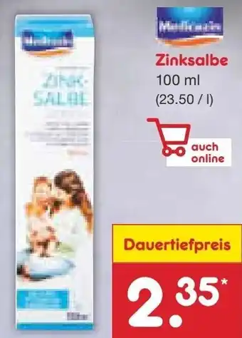 Netto Marken-Discount Zinksalbe 100 ml Angebot