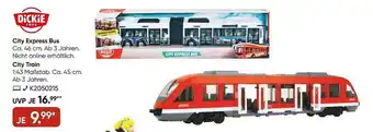 Galeria Dickie city express bus oder city train Angebot