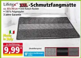 Norma Lifetex xxl-schmutzfangmatte Angebot