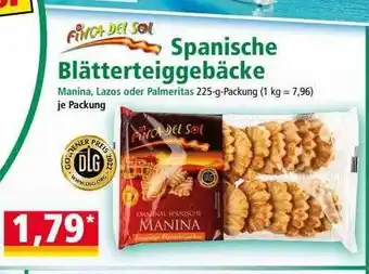 Norma Spanische blätterteiggebäcke finca del sol Angebot